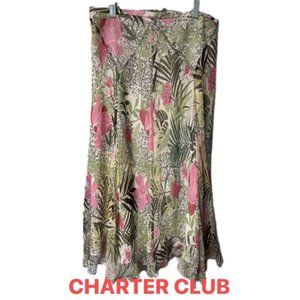 CHARTER Club 100% Silk Outer Polyester Lining